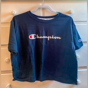 Cropped Champion Shirt, Medium